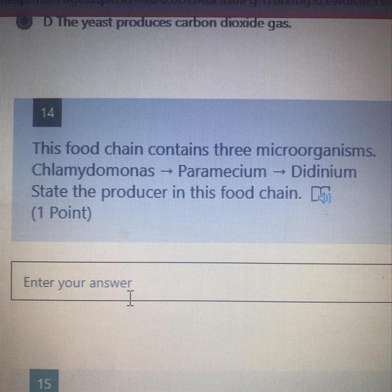 State the producer in the food chain-example-1