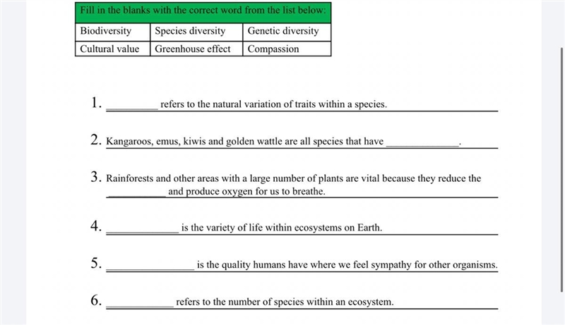 Fill in the blanks with the correct word-example-1