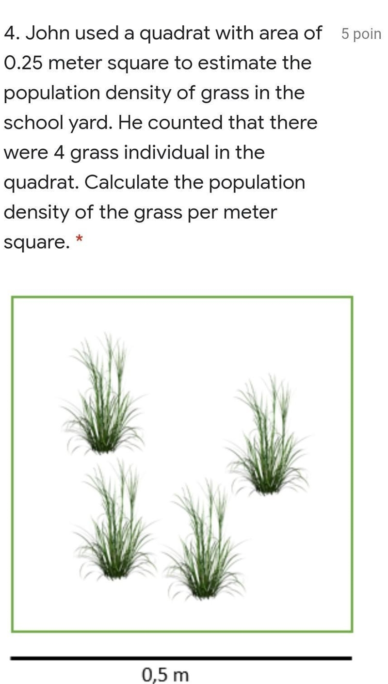 Pick the a.b.c below. a. 8 grass/m2 b. 16 grass/m2 c. 24 grass/m2 d. 32 grass/m2​-example-1