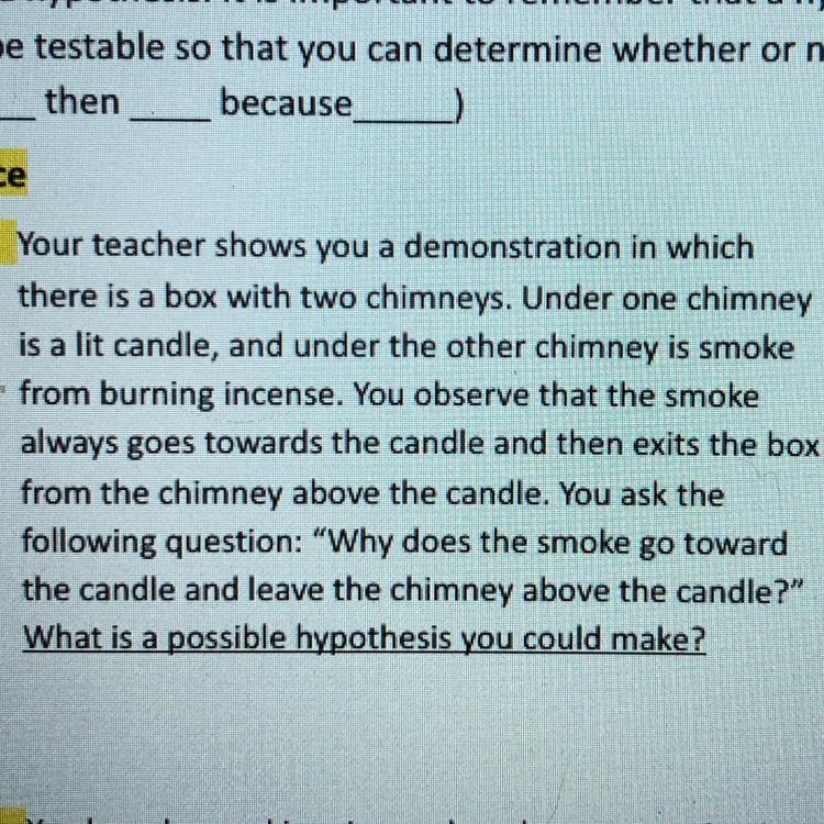 Make a hypothesis. Include if__then____because in the statement. 15 POINTS!!-example-1