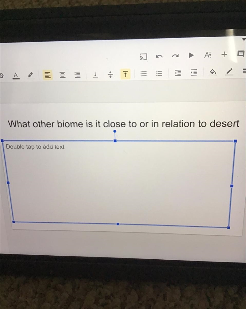 What other biome is it close to or in relation to desert ?-example-1