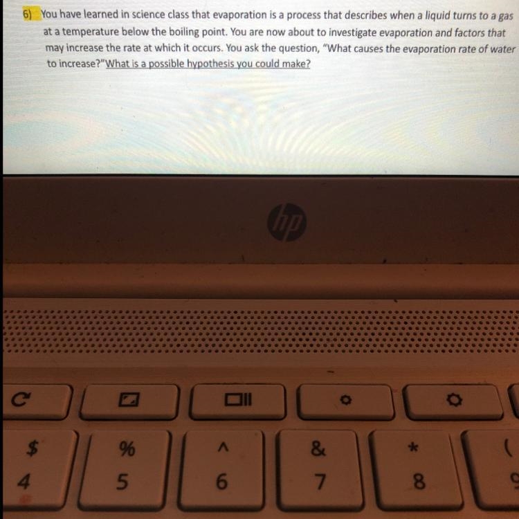 Make a hypothesis! Make sure to include if____then___becuaee in the statement! Worth-example-1