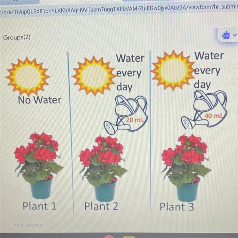 Look at the experiment below. In your answer, identify the Dependent Variable, Independent-example-1