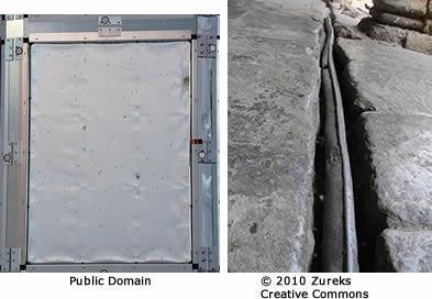 The picture below shows a lead sheet and a lead pipe. The lead sheet and lead pipe-example-1