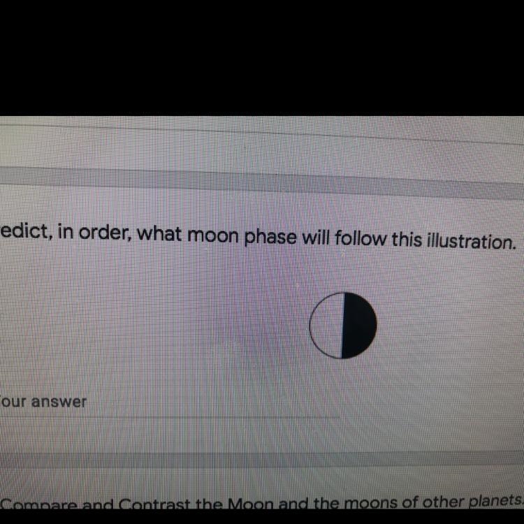 1. Would the phases of the moon be affected if the moon did not make one rotation-example-1