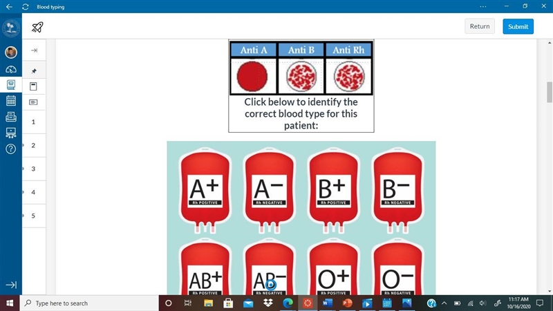 What is the difference between the one with a bunch of red dots (Anti Rh, Anti B) and-example-1