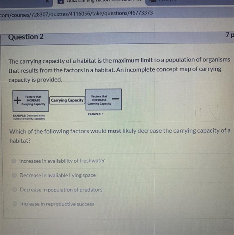 PLEASEEE I NEED HELP ILL GIVE YOU LOTS OF POINTS PLEASEEEE the carrying capacity of-example-1