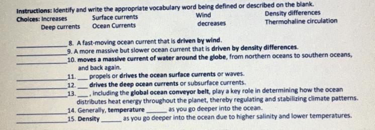 Can y’all please help me find the match answer about properties of the ocean !! Asappp-example-1