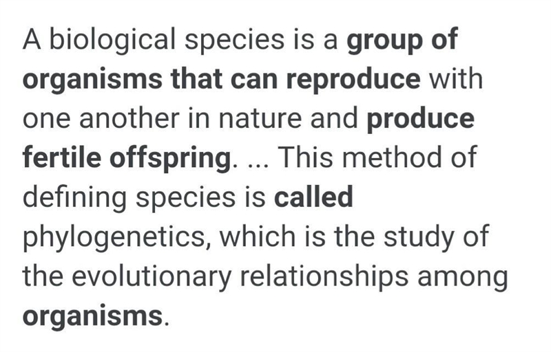 What is the term for a group of organisms that can reproduce and have fertile offspring-example-1