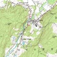 What type of map is shown in the diagram? Question 1 options: Topographic map Population-example-1