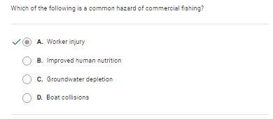 Question 9 of 10 2 Points Which of the following is a common hazard of commercial-example-1