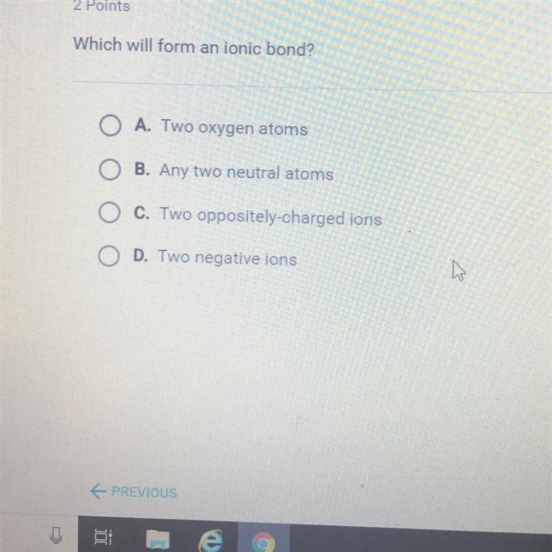 Which will form and ionic bond-example-1