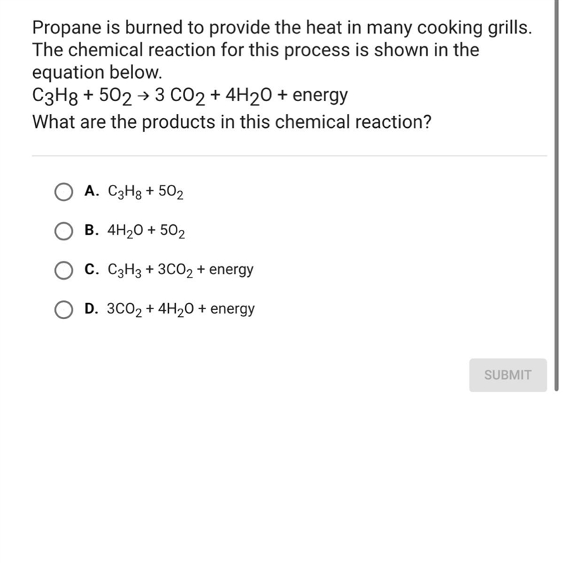 What are the products in this chemical reaction?-example-1