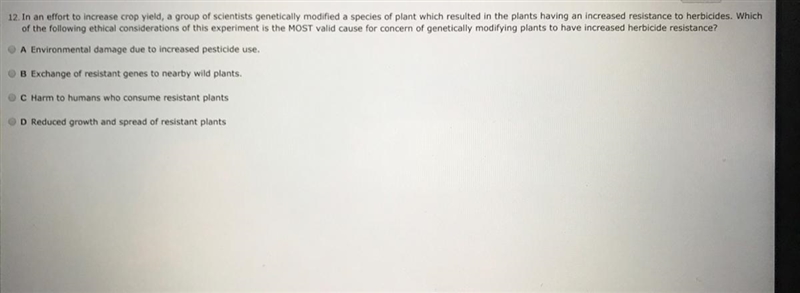 Environmental damage due to increased pesticide use-example-1