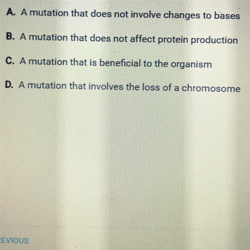 What is a silent mutation?-example-1