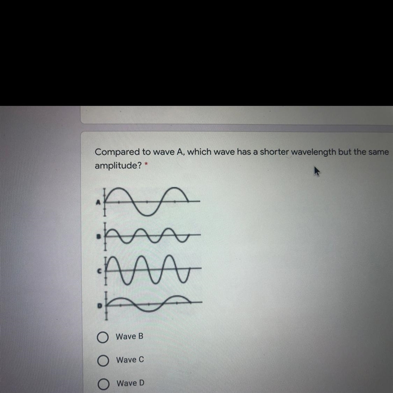 Which one, wave b, wave c, or wave d-example-1