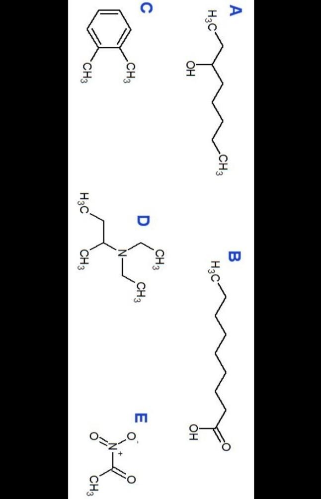 Which of the above molecules contains a carboxyl functional group? (See attached image-example-1