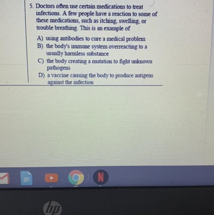 PLEASE HELP ME it’s for living environment it’s only question 5-example-1