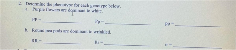 Help please I need a. and b. For number 2-example-1