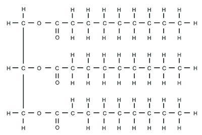 HURRY PLEASE What occurs when the macromolecule pictured above mixes with water? a-example-1