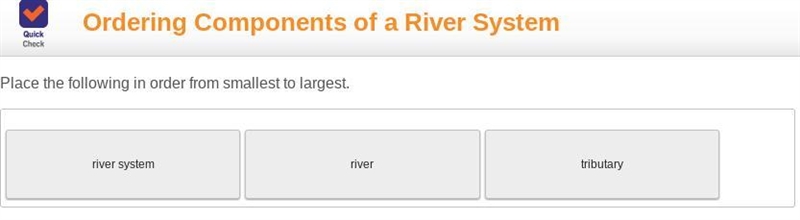 Ordering Components of a River System-example-1