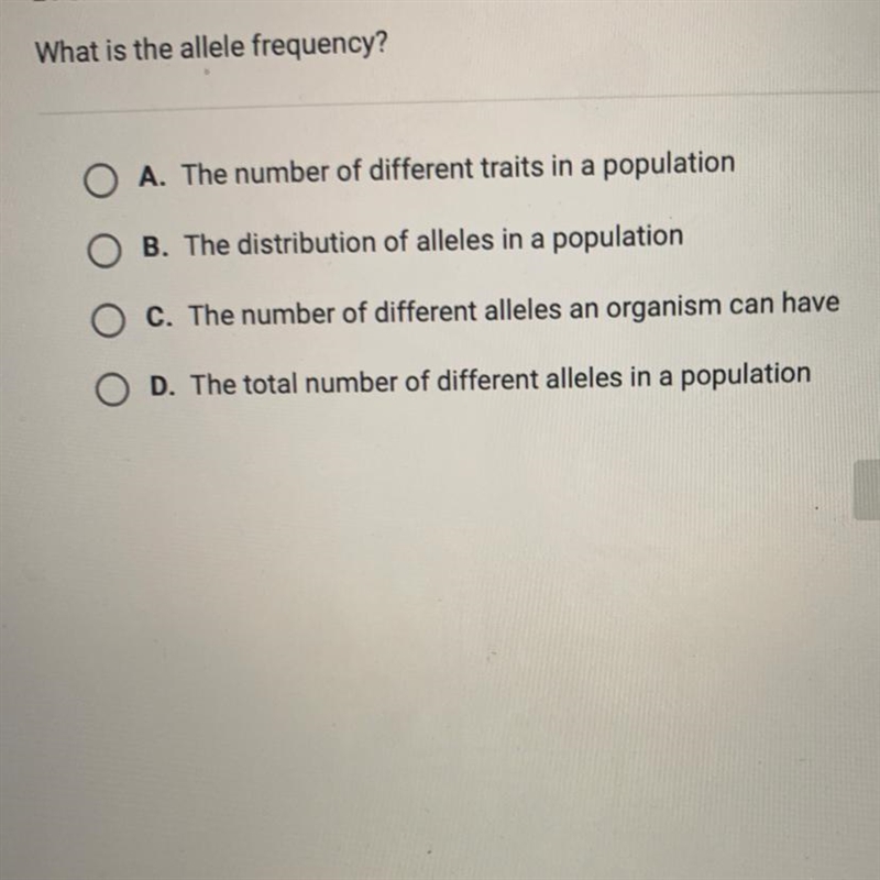 What is the allele frequency?-example-1