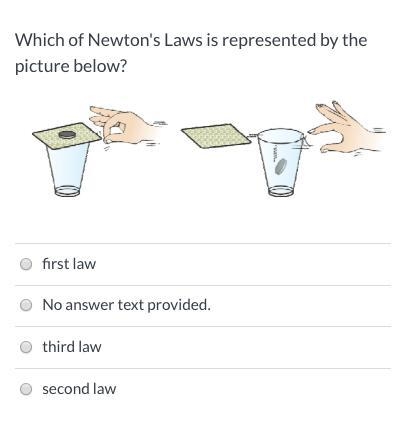 Witch of Newton laws uses this picture?-example-1