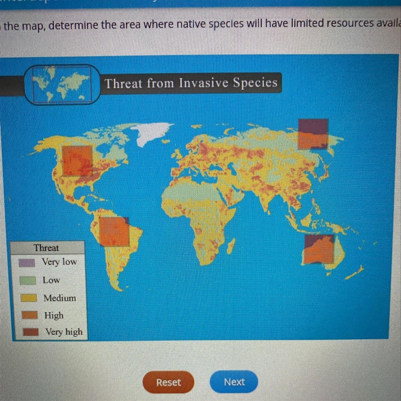 Invasive species are one of the major threats to biodiversity. These species multiply-example-1