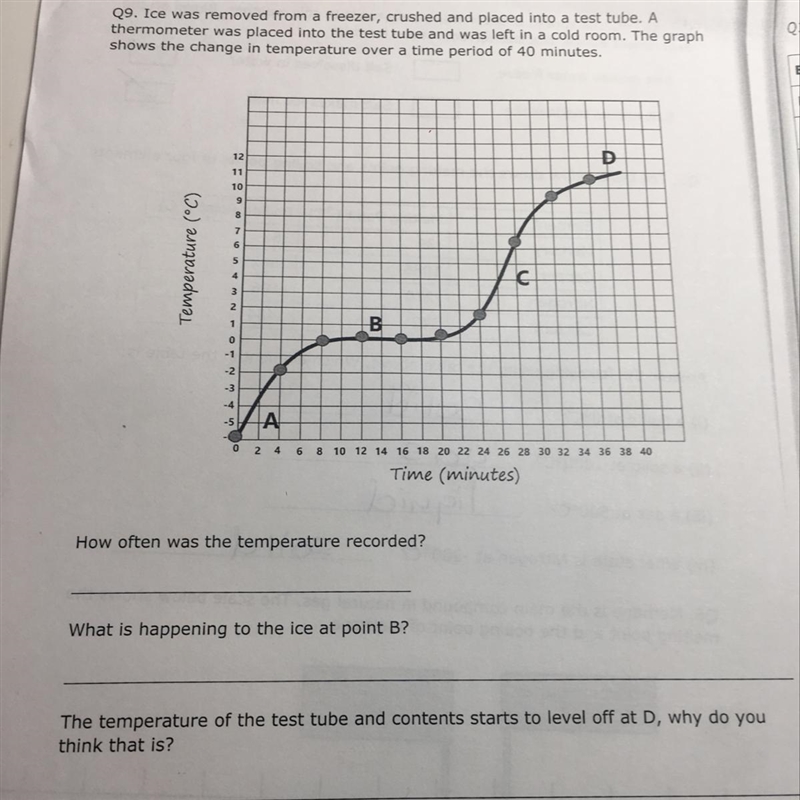 Can someone tell me the answer to this???? (Last question is estimate the temperature-example-1