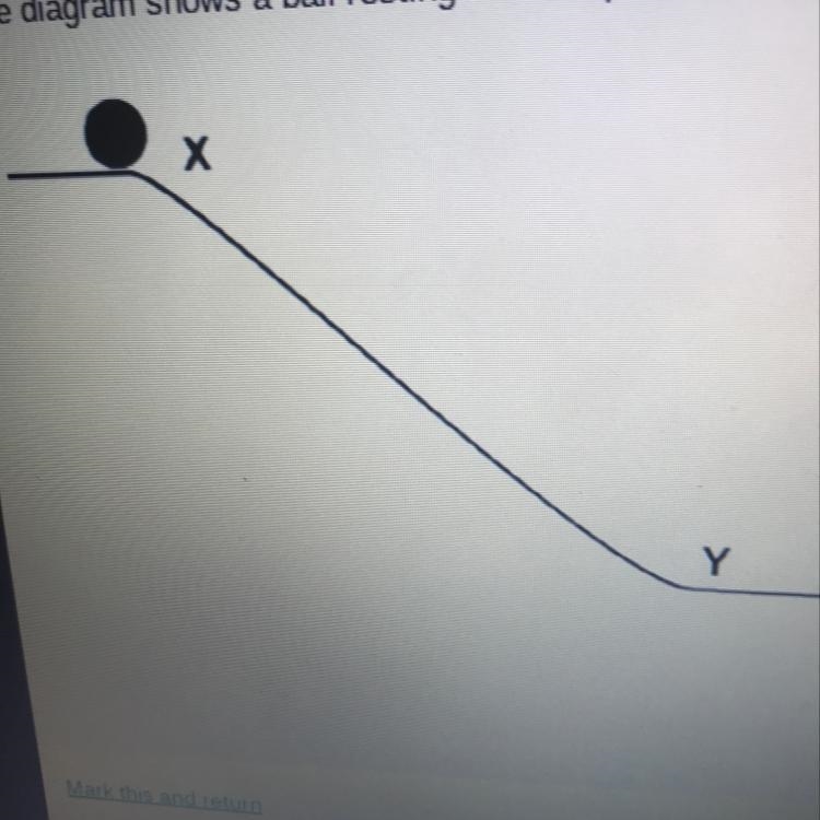 Which statement best describes the energy in this system? A.The potential energy in-example-1