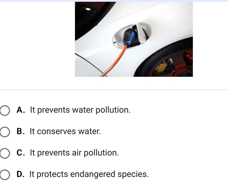 Which of these results is an advantage of the green transportation technology shown-example-1