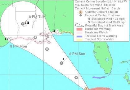 Help!!! 25 points!!!! The hurricane center is MOST likely to be near location ___________ on-example-1