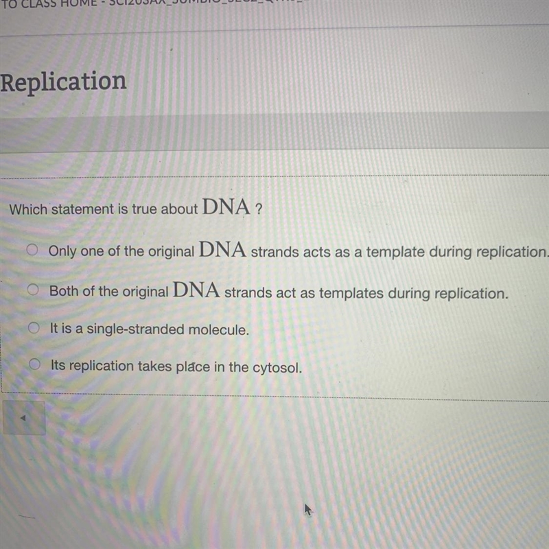 Which statement is true about DNA?-example-1