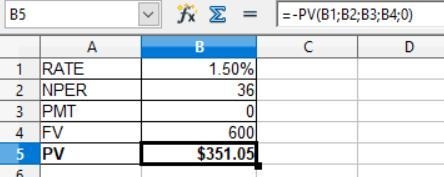 Find the present value of $600 due in the future under each of these conditions: 6% nominal-example-2