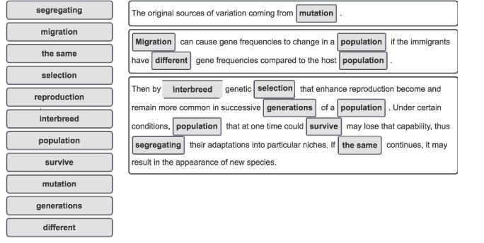 The original sources of variation coming from . can cause gene frequencies to change-example-1