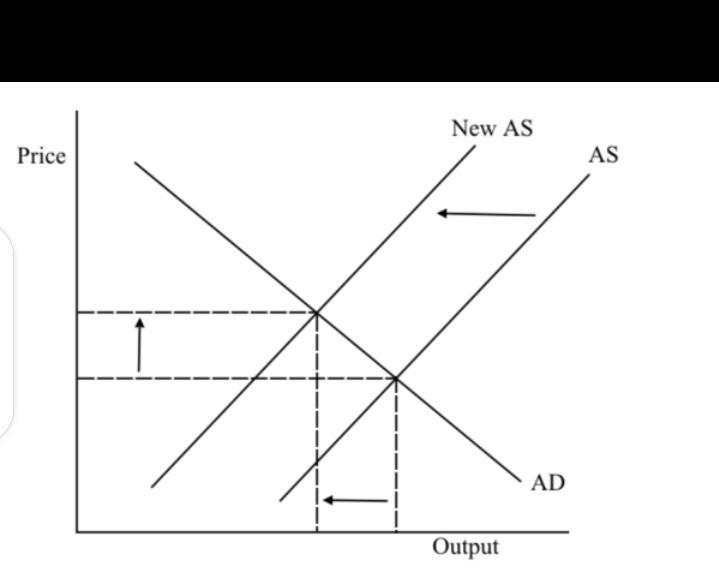 The aggregate supply (AS) curve 1. In the 1990s, the technology revolution caused-example-2