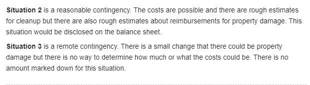 The following three independent sets of facts relate to contingent liabilities:1. In-example-3