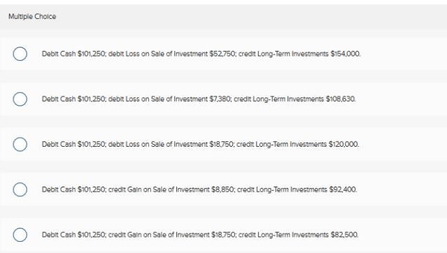 On January 4, Year 1, Barber Company purchased 12,500 shares of Convell Company for-example-1