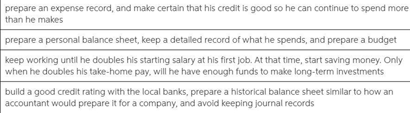 A.J., a 20-something college graduate, was recently hired as a financial-analyst assistant-example-1