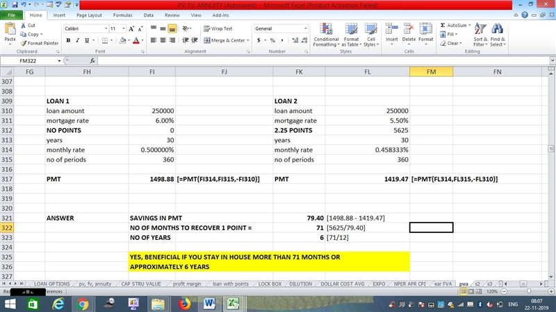 A homeowner can obtain a $250,000, 30-year fixed-rate mortgage at a rate of 6.0 percent-example-1