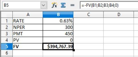 Mary makes monthly deposits of $450 at the end of each month over 25 consecutive years-example-1