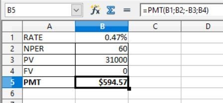 Gerritt wants to buy a car that costs $31,000. The interest rate on his loan is 5.67 percent-example-1