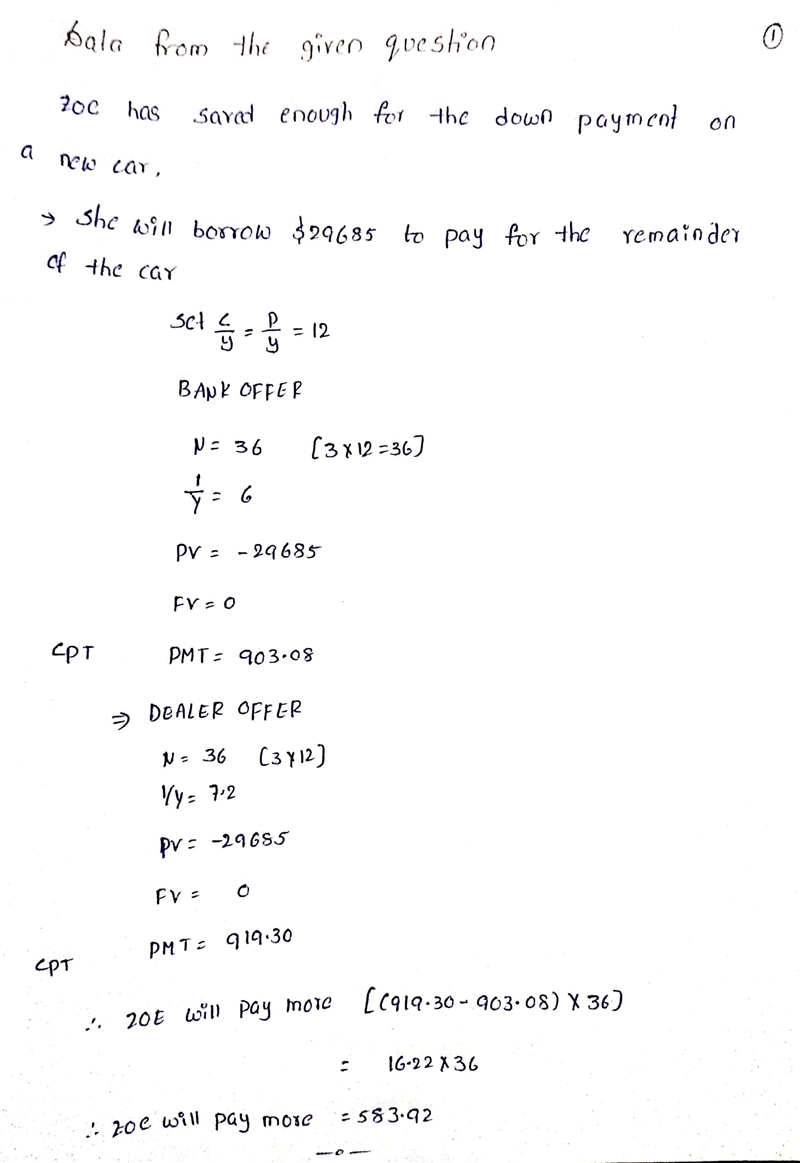 In this problem we will consider the effect of the interest rate on loan payments-example-1