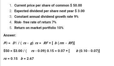 Common stock valuelong dashAll growth models Personal Finance Problem You are evaluating-example-2