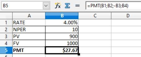 A bond has a $1,000 face value and a $900 market value. The bond pays interest semi-example-1