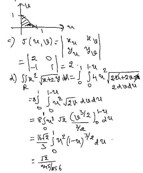 To evaluate the following​ integral, carry out these steps. a. Sketch the original-example-2