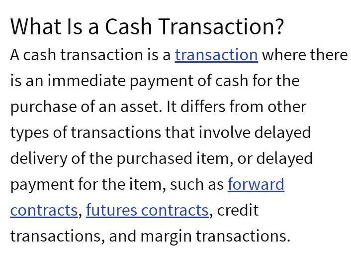 Why are the 3 types of cash payments considered cash transaction?-example-1