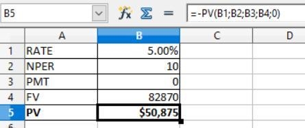 Steve Smith will receive $82,870 on 5 years from now, from a trust fund established-example-1