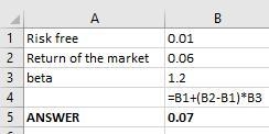 A stock has a beta of 1.2. Suppose the expected market risk premium (EMRP) is 6% and-example-1