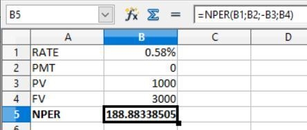 How long will it take you to triple your money if you have your money invested on-example-1